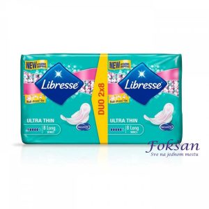 Higijenski ulošci Libresse Super Duo 2x8