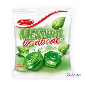 Bombone mentol zelene Pionir 100g