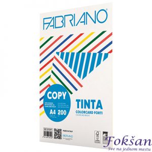Fotokopir papir Fabriano A4 jarka mešavina 5 boja 200g 100/1
