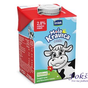 Dugotrajno mleko Moja kravica 2.8% mlečne masti 500ml