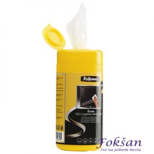 Vlažne maramice za čišćenje ekrana Fellowes 100/1