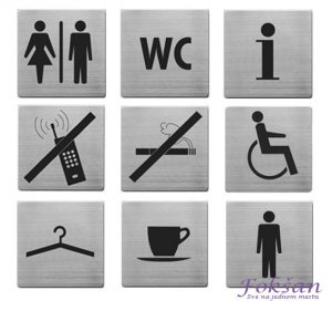 Aluminijumski piktogram - oznake