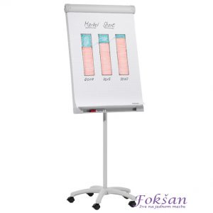 Flipchart tabla na postolju sa točkićima