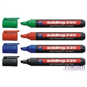Marker Edding 330 permanentni, kosi vrh