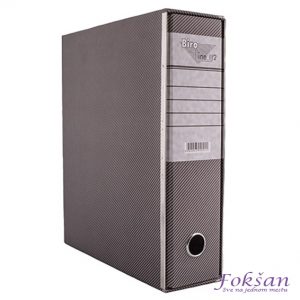 Registrator kartonski sa kutijom A4 širi Biro line