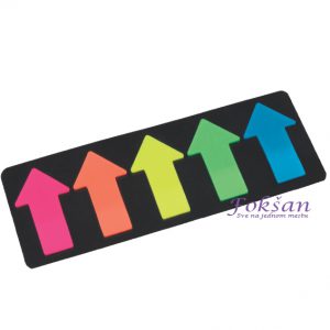 Stiker - samolepljivi page marker šira strelica 25 x 45mm