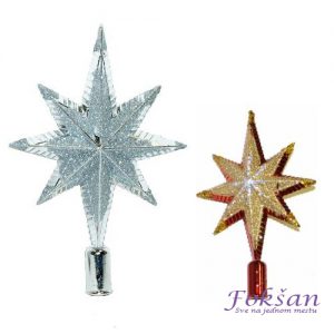 Ukrasni vrh za novogodišnju jelku