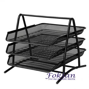 Žičana polica za papir 3 dela