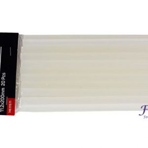 Silikonski štapići-plastične patrone transparent