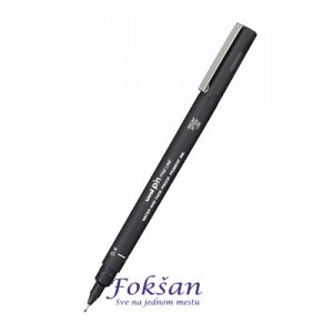 Flomaster fineliner UniBall crni