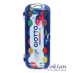 Vodene boje Giotto 12/1