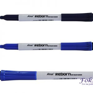 Marker za belu tablu sa brisačem A Plus crni