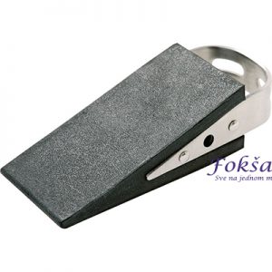 Blokada za vrata gumena Alco, crna