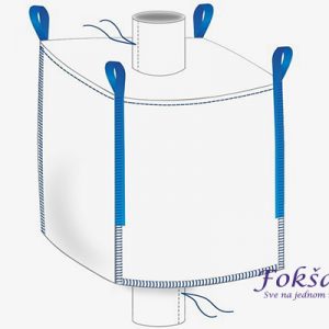 Džambo vreće 90x90x130cm sa gurtnama i ventilima (gore/dole)