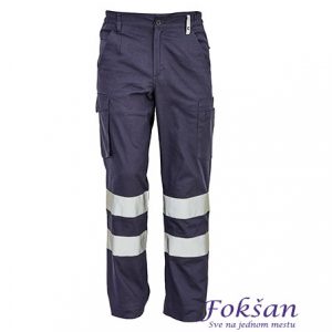 Radne muške pantalone sa reflektujućim trakama - Huelva Rflx