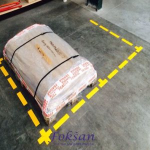 Simboli za podno obeležavanje "pravougaonik" 1/10 Tarifold