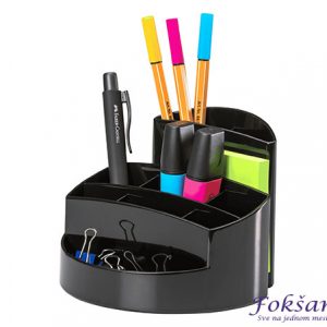 Stoni organajzer sa 9 pregrada crne boje