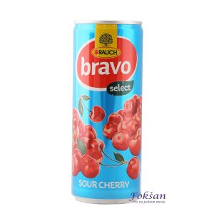 Bravo sok 0,25 lit. limenka